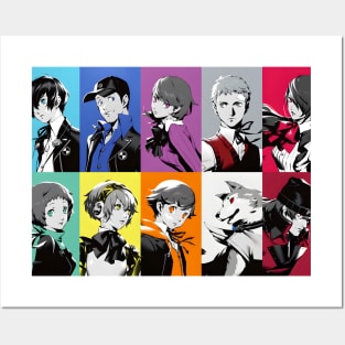 P3R Characters Posters and Art